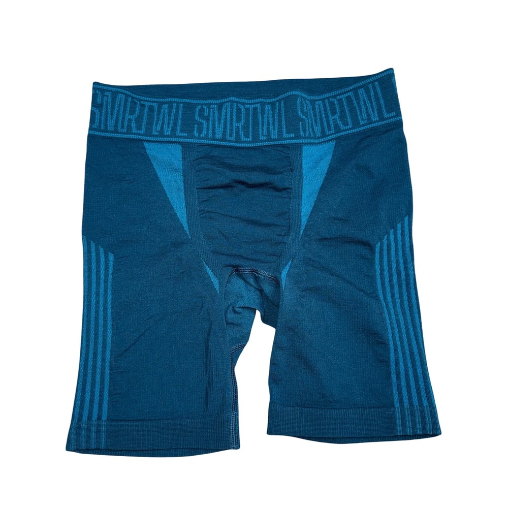 Smartwool Intraknit Boxer Briefs Men S Blue Excellent Merino Wool Base Layer